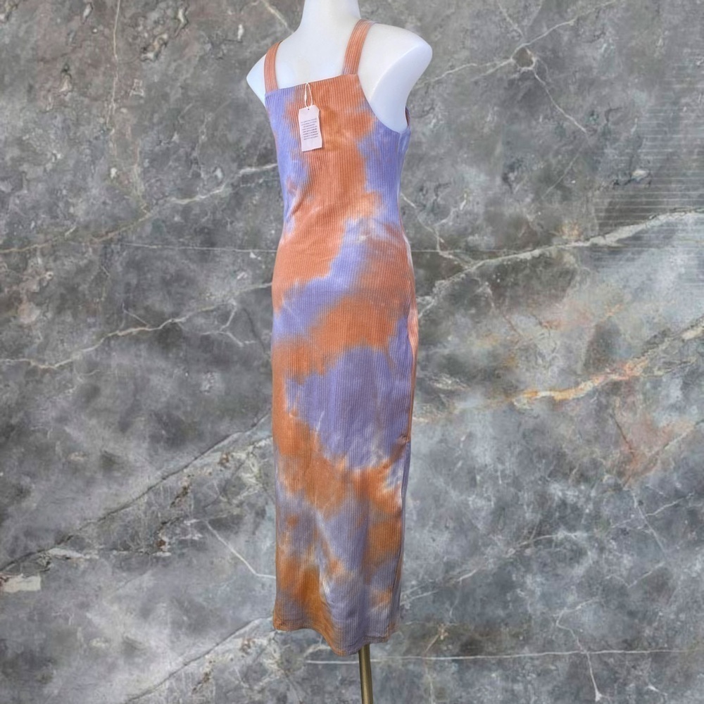 House Of Harlow x REVOLVE Tali Midi Dress in Brown Tie DyeHouse of Harl… - Picture 7 of 8